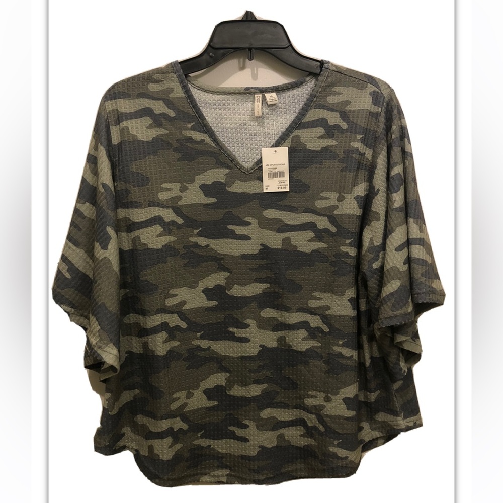 NWT Cato Fashions Camo Shirt